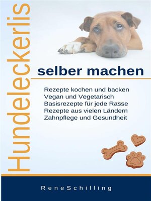 cover image of Hundeleckerlis selber machen